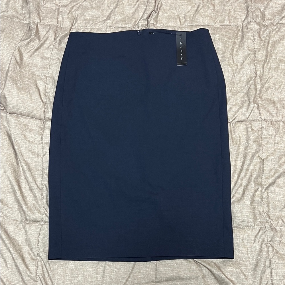 NWT Theory Modele Edition Pencil Skirt Wool 2